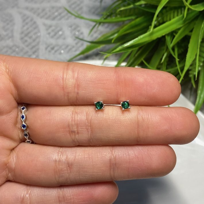 AROS PEQUEÑOS CIRCON VERDE