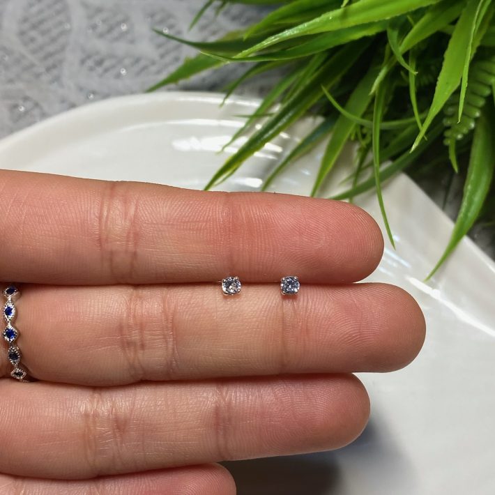 AROS CIRCON BLANCO PEQUEÑOS