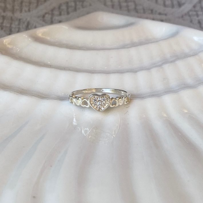 ANILLO CORAZON Y MICROCIRCONES