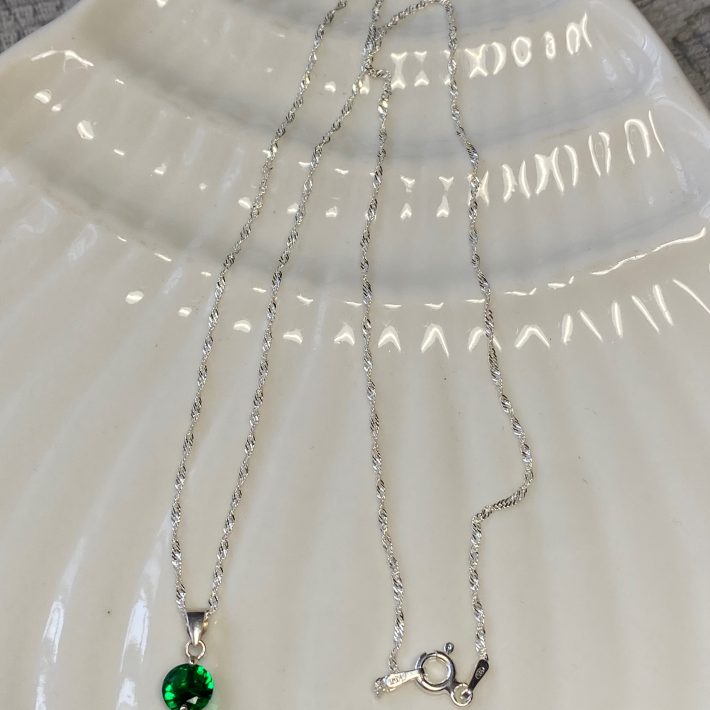 PUNTO DE LUZ REDONDO VERDE